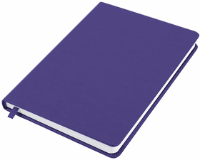 H24607/11 - Ежедневник недатированный Duncan, А5,  фиолетовый, белый блок