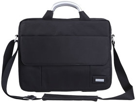 Конференц-сумка "BUSINESS TRIP" c шильдом; черный; 36х6х28 см; микрофибра (H9630)