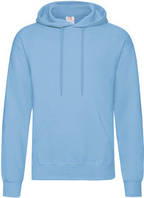 H622080.YT - Толстовка мужская "Hooded Sweat", небесно-голубой, 80% х/б, 20% п/э, 280 г/м2