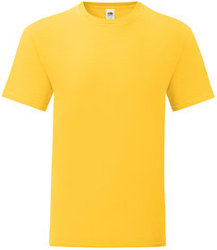 H614300.34 - Футболка "Iconic", желтый, 100% х/б, 150 г/м2