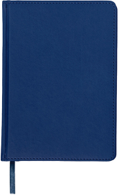 Ежедневник недатированный Campbell, А5,  темно-синий, белый блок