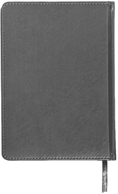Ежедневник недатированный Campbell, А5,  серый, белый блок