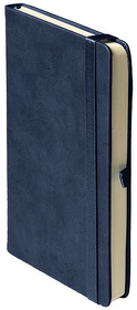 Ежедневник недатированный Starry , А5, темно-синий, кремовый блок