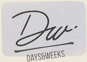 Ежедневник недатированный Ray, А5, черный/оранжевый, кремовый блок, без обреза