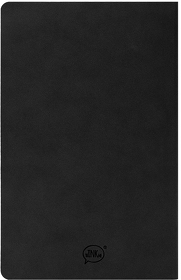 Бизнес-блокнот ALFI, A5, черный, мягкая обложка, в линейку