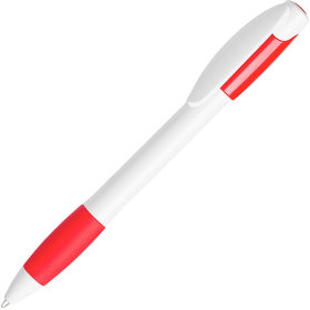 X-5, ручка шариковая, красный/белый, пластик (H218/08)