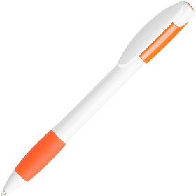 X-5, ручка шариковая, оранжевый/белый, пластик (H218/05)