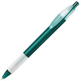 X-1 FROST GRIP, ручка шариковая, фростированный зеленый/белый, пластик (H214F/66)