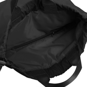 Рюкзак RUN, черный, 48х40см, 100% нейлон