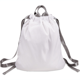 Рюкзак RUN, белый, 48х40см, 100% нейлон (H972069/01)