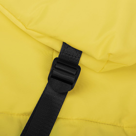 Рюкзак RUN, жёлтый, 48х40см, 100% нейлон