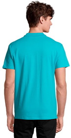 Рубашка поло мужская SPRING II,бирюзовый,2XL,100% хлопок, 210/м2