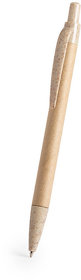 Шариковая ручка FILAX, переработанный картон, пластик c пшеничным волокном, натуральный
