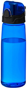 Бутылка для воды FLASK, 800 мл; 25,2х7,7см, синий, пластик (H1113/24)