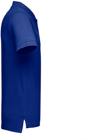 Рубашка-поло мужская ADAM, синий, 100% хлопок, плотность 195 г/м2