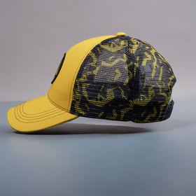 Образец бейсболка CUSTOM MERCH, 6 клиньев, сублим. печать, 100% хлопок, сетка 100% полиэст, 180 г/м2