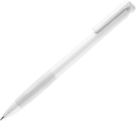 H38013/01 - N13, ручка шариковая с грипом, пластик, белый