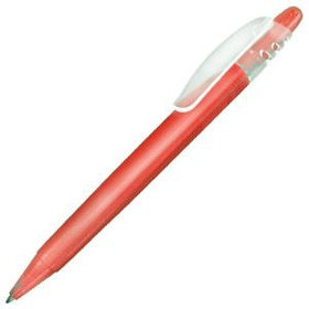 X-8 FROST, ручка шариковая, фростированный красный, пластик (H316F/67)