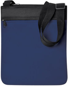 Набор подарочный FIRST-STEP: бизнес-блокнот, ручка, сумка, синий