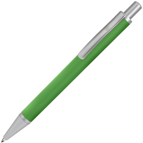 H19601/15 - CLASSIC, ручка шариковая, зеленый/серебристый, металл, синяя паста