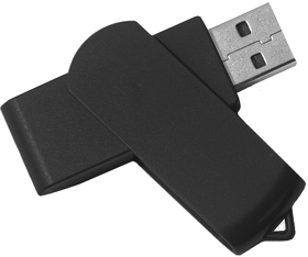 USB flash-карта SWING (16Гб), черный, 6,0х1,8х1,1 см, пластик (H19329_16Gb/35)