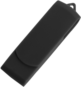 USB flash-карта SWING (16Гб), черный, 6,0х1,8х1,1 см, пластик