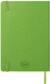 Ежедневник недатированный Shady, А5,  зеленое яблоко, кремовый блок, зеленый обрез