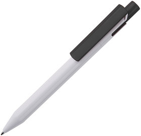 Ручка шариковая Zen, белый/черный, пластик (H192/01/35)
