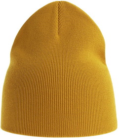 Шапка YALA, вязаная, 100%  органический хлопок, горчичный