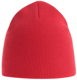 Шапка детская KID YALA, вязаная, 100%  органический хлопок, красный