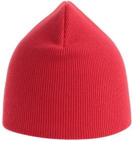 Шапка детская KID YALA, вязаная, 100%  органический хлопок, красный