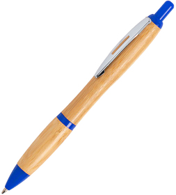 H346369/24 - DAFEN, ручка шариковая, синий, бамбук, пластик, металл