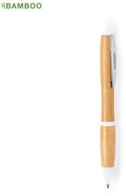 DAFEN, ручка шариковая, белый, бамбук, пластик, металл