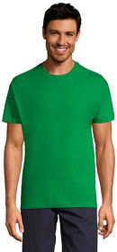Футболка мужская REGENT, ярко-зеленый, 100% хлопок, 150 г/м2