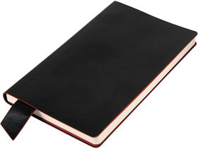 Бизнес-блокнот "Trendi", 130*210 мм, черно-красный, мягкая обложка, в линейку (H21229/35/08)