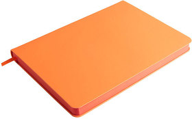 H24709/05 - Ежедневник недатированный Pulpy, А5,  оранжевый, кремовый блок, оранжевый срез