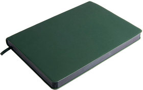 Ежедневник недатированный Pulpy, А5,  зеленый, кремовый блок, зеленый срез (H24709/15)