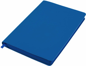 Ежедневник недатированный Pulpy, А5,  синий, кремовый блок, синий срез