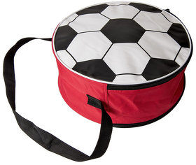 Сумка футбольная; красный, D36 cm; 600D полиэстер