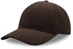 Бейсболка "CORDY-S", заст. на лип. 6 клин,  коричневый, 100% перераб. полиэстер, плотность 230 г/м2 (H254123-S.14)