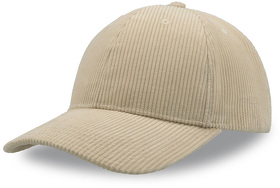 Бейсболка "CORDY-S", заст. на лип. 6 клин,  бежевый, 100% перераб. полиэстер, плотность 230 г/м2 (H254123-S.28)