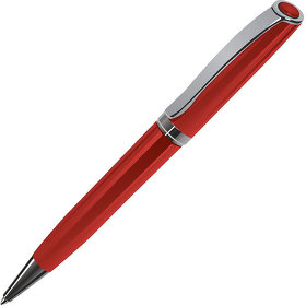 STATUS, ручка шариковая, красный/хром, металл (H16414/08)