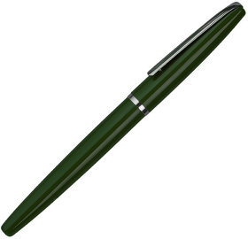 H26907/17 - DELICATE, ручка-роллер, темно-зеленый/хром, металл