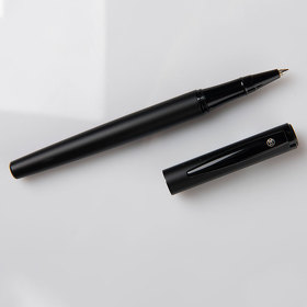 DARK, ручка-роллер, черный, металл