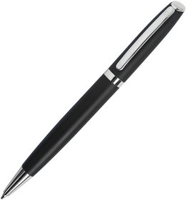 PEACHY, ручка шариковая, черный/хром, алюминий, пластик (H40309/35)