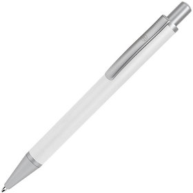 H19601/01 - CLASSIC, ручка шариковая, белый/серебристый, металл