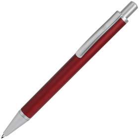 H19601/08 - CLASSIC, ручка шариковая, красный/серебристый, металл