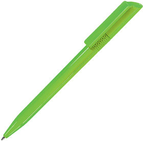 Ручка шариковая TWISTY, зеленое яблоко, пластик