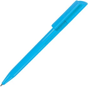 Ручка шариковая TWISTY, голубой, пластик