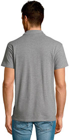 Рубашка поло мужская SUMMER II, серый меланж, 85% хлопок, 15% вискоза, 170 г/м2
